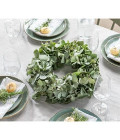 Dehner Kranz Eukalyptus, Grün, Ca. Ø40 Cm -Deutschland Genussgarten Verkaufs-Shop 6279830 WE MO 001 KranzEukalyptus