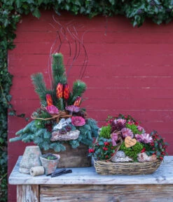 Grabgesteck In Liebe, Ca. B60/H80/T40 Cm -Deutschland Genussgarten Verkaufs-Shop 6462881 WE MO 001 SerieInLiebePremiumAllerheiligen2023