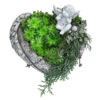 Grabgesteck Stille, Herzförmig, Ca. B20/H15/T20 Cm