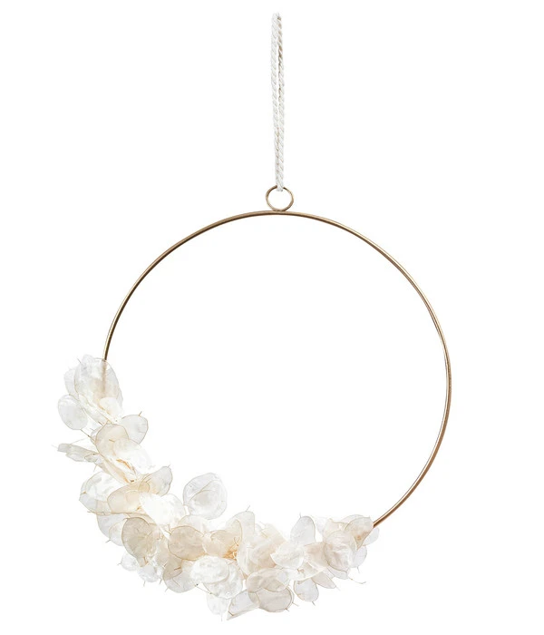 Dehner Türkranz Lunaria, Ca. Ø25 Cm 2 Dehner Türkranz Lunaria, Ca. Ø25 Cm – Bild 2