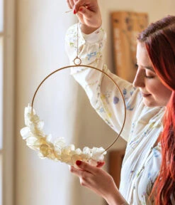 Dehner Türkranz Lunaria, Ca. Ø25 Cm 5 Dehner Türkranz Lunaria, Ca. Ø25 Cm -Deutschland Genussgarten Verkaufs-Shop 6536783 WE MO 001 KranzLunaria