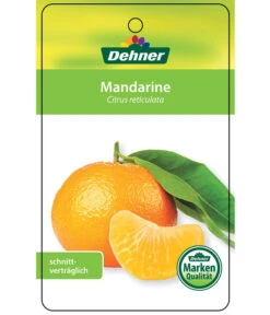 Mandarine -Deutschland Genussgarten Verkaufs-Shop 7120306 Mandarine Etikett 1