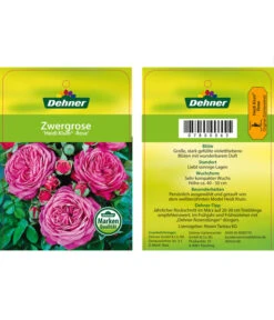 Edelrosen-Mix 'Nostalgie®' -Deutschland Genussgarten Verkaufs-Shop 7800063 HeidiKlumZwergrose Etikett1